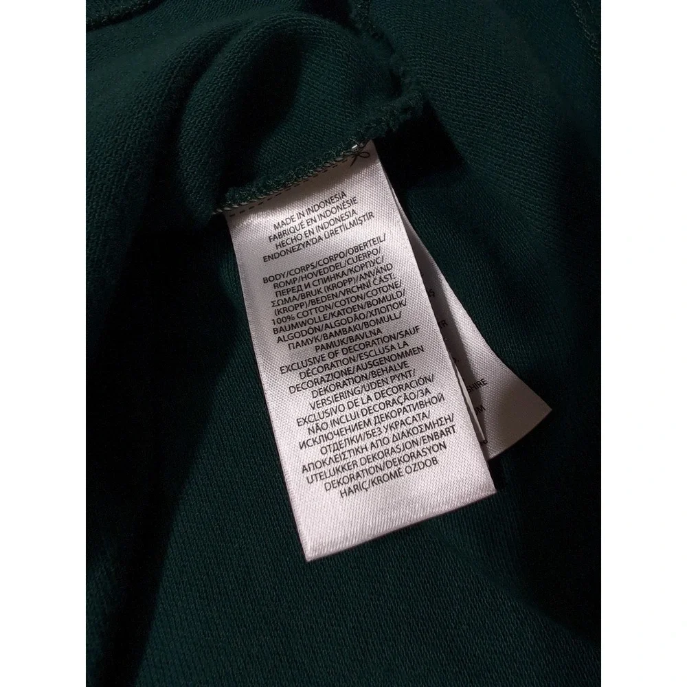 POLO RALPH LAUREN Big Pony Shirt Green Red Striped XL Custom Fit